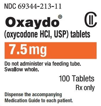 Oxaydo 7.5mg Oxaydo 7.5mg